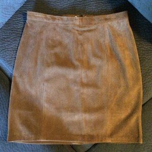 Vintage 1980's Leather Mini Skirt